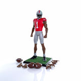Collegiate Legends Ohio State Buckeyes #1 Walk-On Player (Dark Skin)