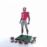 Collegiate Legends Georgia Bulldogs #1 Walk-On Player (Dark Skin)