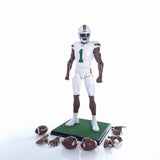 Collegiate Legends Miami Hurricanes #1 Walk-On Player (Dark Skin)