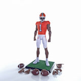 Collegiate Legends Clemson Tigers #1 Walk-On Player (Dark Skin)