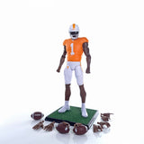 Collegiate Legends Tennessee Vols #1 Walk-On Player (Dark Skin)