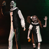 NECA Terrifier 2 Ultimate Art the Clown & The Little Pale Girl