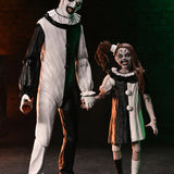 NECA Terrifier 2 Ultimate Art the Clown & The Little Pale Girl