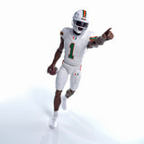 Collegiate Legends Miami Hurricanes #1 Walk-On Player (Dark Skin)
