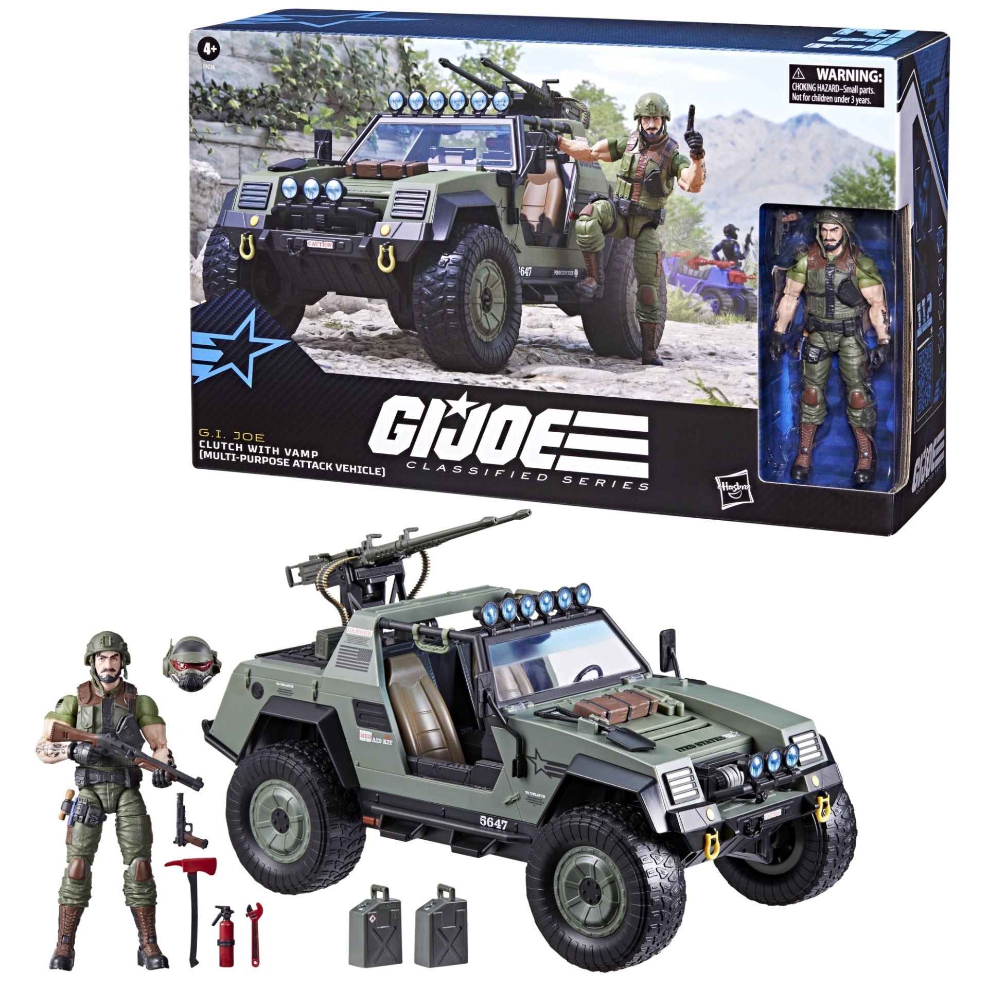 G.I. Joe Classified Series Vehicle Bundle: #112 VAMP & #120 Cobra Night Attack Stinger - Action Figures