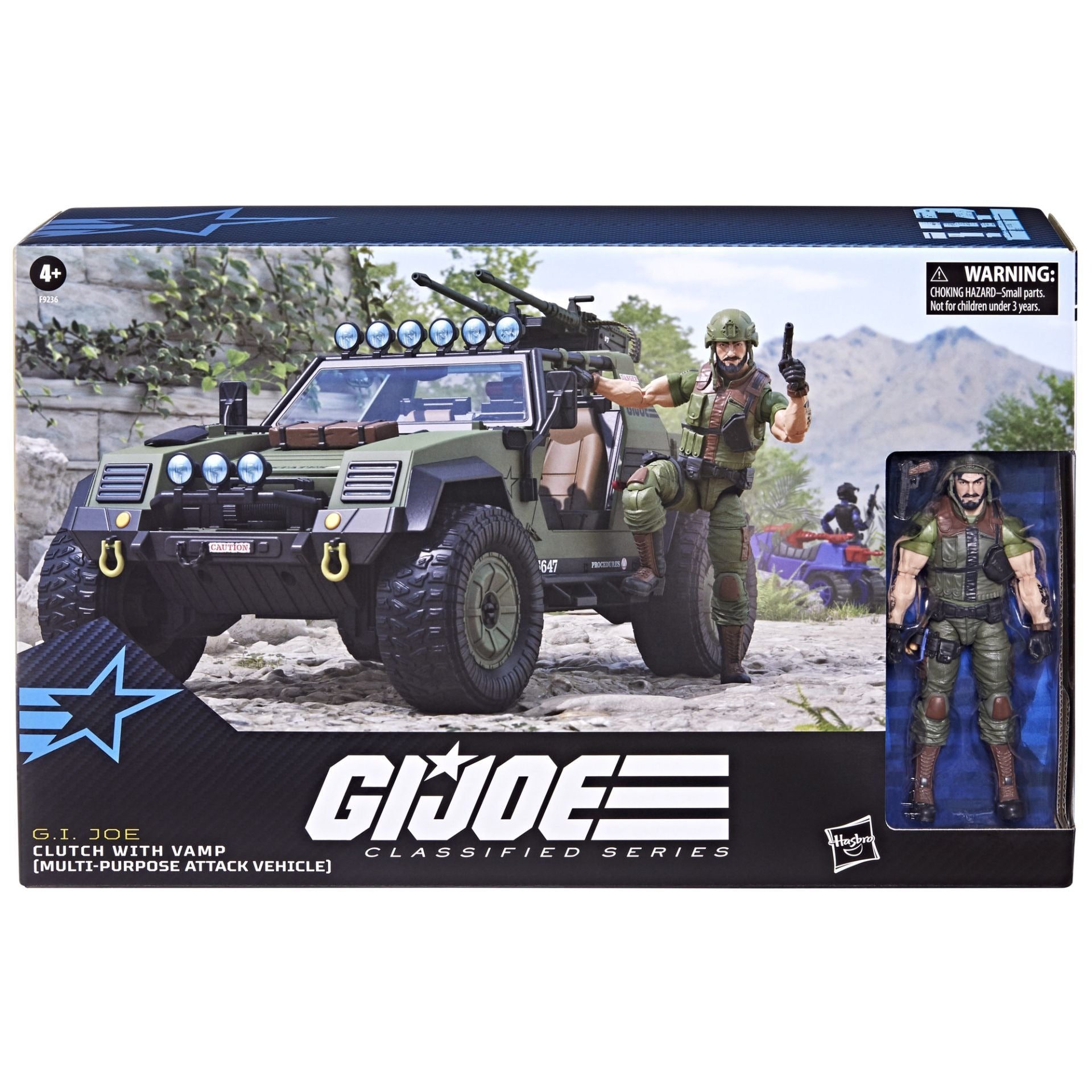 G.I. Joe Classified Series Vehicle Bundle: #112 VAMP & #120 Cobra Night Attack Stinger - Action Figures