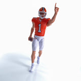 Collegiate Legends Clemson Tigers #1 Walk-On Player (Light Skin)