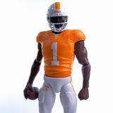 Collegiate Legends Tennessee Vols #1 Walk-On Player (Dark Skin)