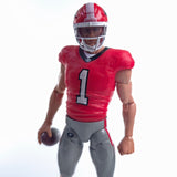 Collegiate Legends Georgia Bulldogs #1 Walk-On Player (Light Skin)