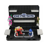 Console Heroes Sega Genesis Supervillain Boss Bundle Playset with Cartridge Storage Tray