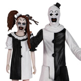 5 Points Terrifier 2 Art the Clown & Little Pale Girl Set of 2