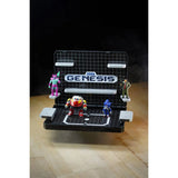 Console Heroes Sega Genesis Supervillain Boss Bundle Playset with Cartridge Storage Tray