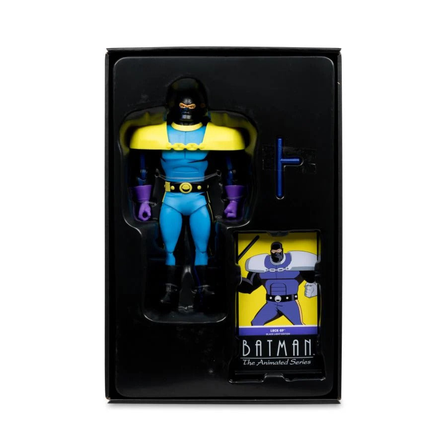 Batman: The Animated Series DC Direct Build-A Actionfigur Wave 5 Lock-Up Black Light Edition (Gold Label) 15 cm | - Collector's Toy Universe Batman: The Animated Series DC Direct Build-A Actionfigur Wave 5 Lock-Up Black Light Edition (Gold Label) 15 cm | - Collector's Toy Universe
