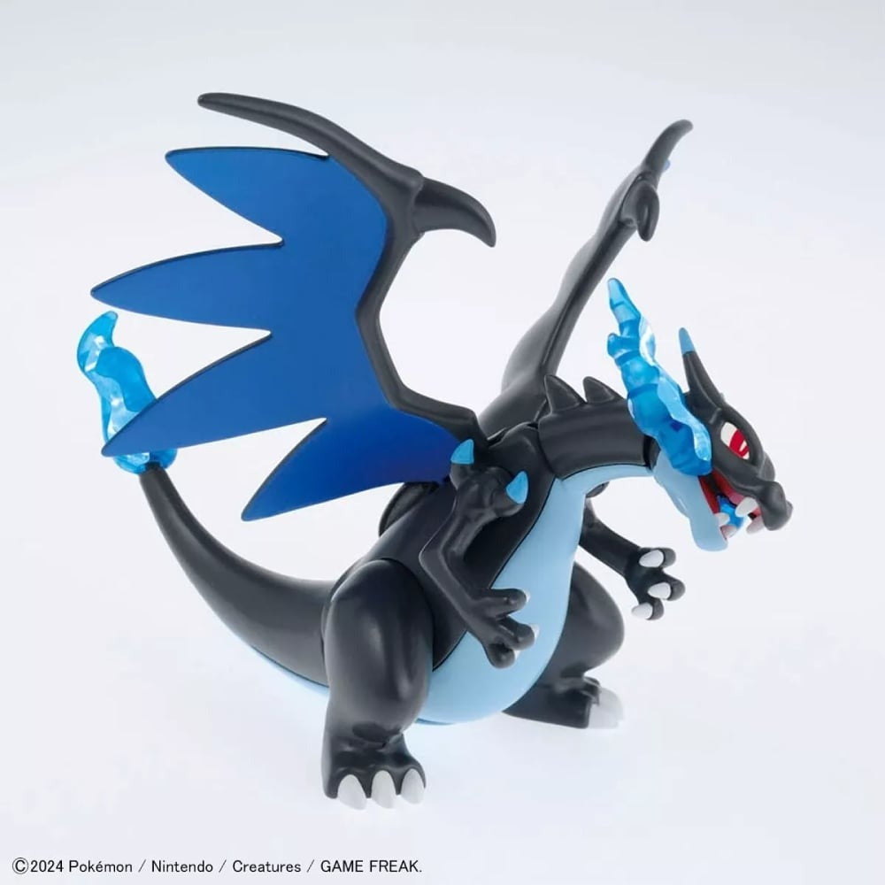 Charizard Model Kit Bandai Pokémon Model Kit Mega Charizard X – Nerdzoic Toy Store