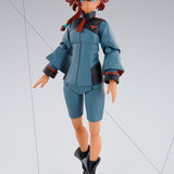 S.H. Figuarts Mobile Suit Gundam: The Witch From Mercury Suletta Mercury (Regular Uniform Version) with Option Set