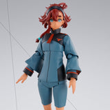 S.H. Figuarts Mobile Suit Gundam: The Witch From Mercury Suletta Mercury (Regular Uniform Version) with Option Set