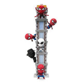 YuMe Spider-Man HeroBox Tower Series Window Box Mini-Figure SET OF 6