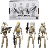 Star Wars The Vintage Collection Battle Droid 4-Pack
