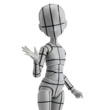 S.H.Figuarts Body-Chan Ken Sugimori Edition Wireframe (Gray Color Version)