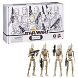 Star Wars The Vintage Collection Battle Droid 4-Pack