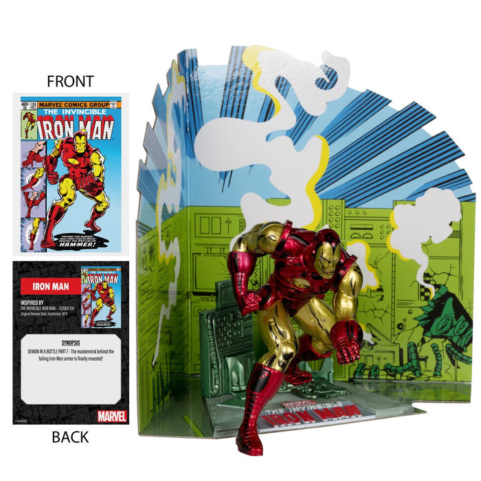 McFarlane 1:10th Scale Iron Man (The Invincible Iron Man #126)