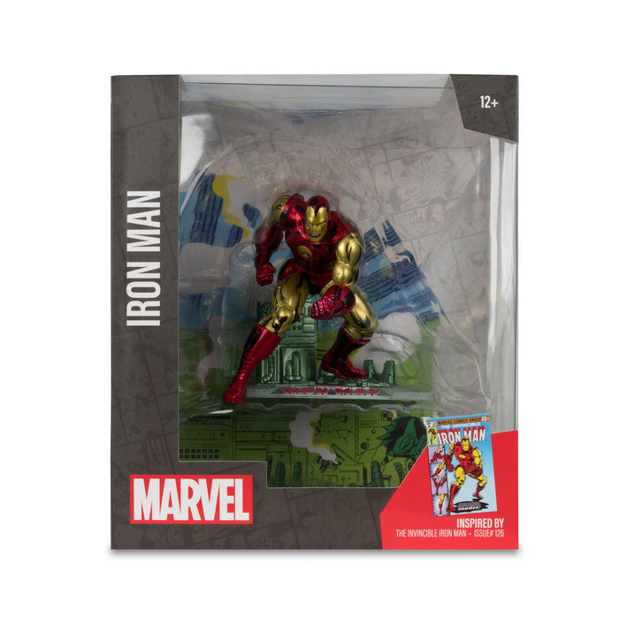 McFarlane 1:10th Scale Iron Man (The Invincible Iron Man #126)