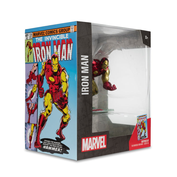 McFarlane 1:10th Scale Iron Man (The Invincible Iron Man #126)