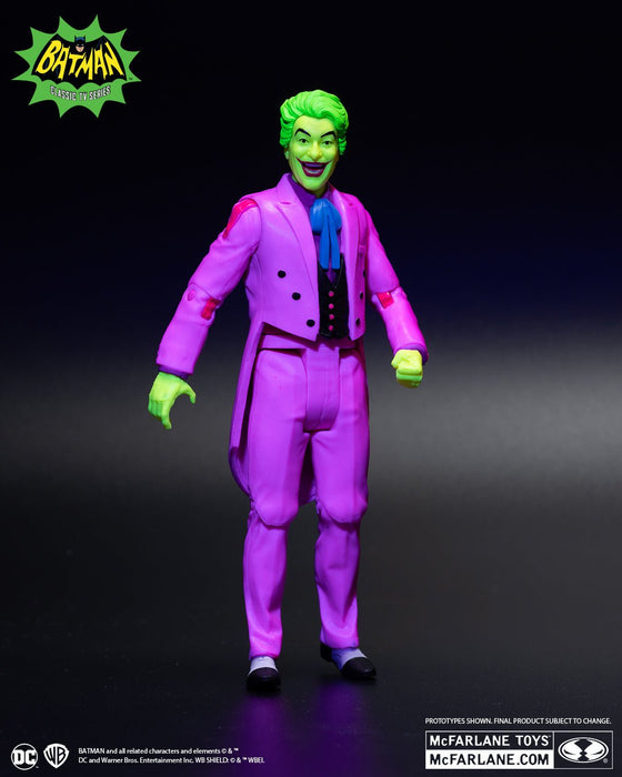 DC Multiverse Exclusive Gold Label Batman: Classic TV Series Joker (Black Light Edition)