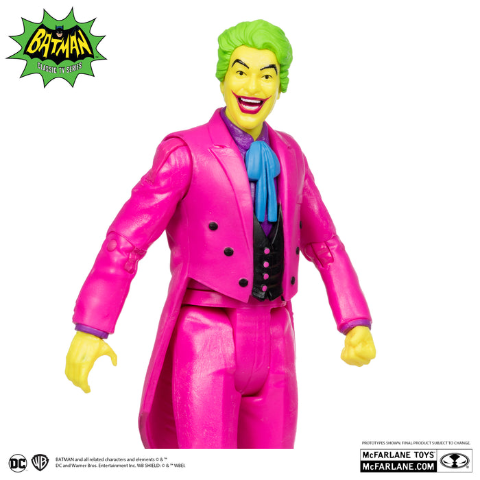 DC Multiverse Exclusive Gold Label Batman: Classic TV Series Joker (Black Light Edition)