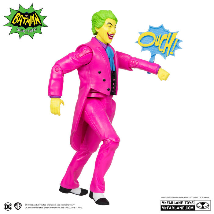 DC Multiverse Exclusive Gold Label Batman: Classic TV Series Joker (Black Light Edition)