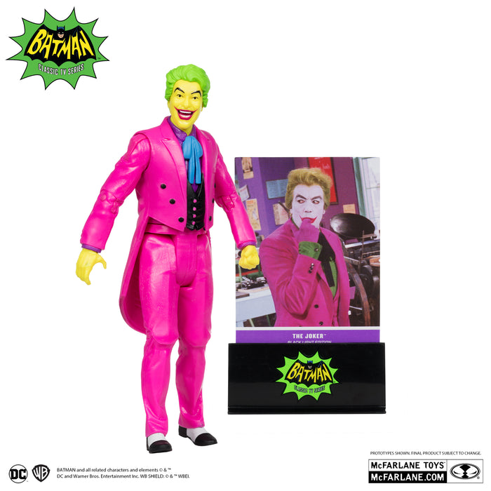 DC Multiverse Exclusive Gold Label Batman: Classic TV Series Joker (Black Light Edition)