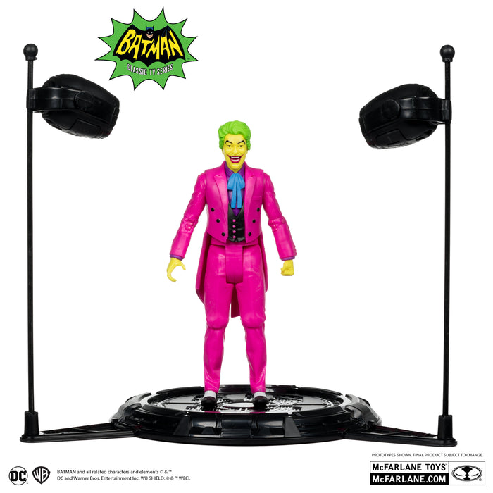 DC Multiverse Exclusive Gold Label Batman: Classic TV Series Joker (Black Light Edition)