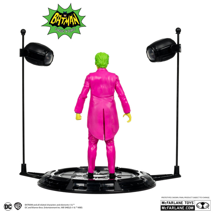 DC Multiverse Exclusive Gold Label Batman: Classic TV Series Joker (Black Light Edition)