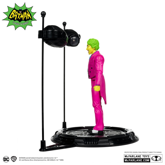 DC Multiverse Exclusive Gold Label Batman: Classic TV Series Joker (Black Light Edition)