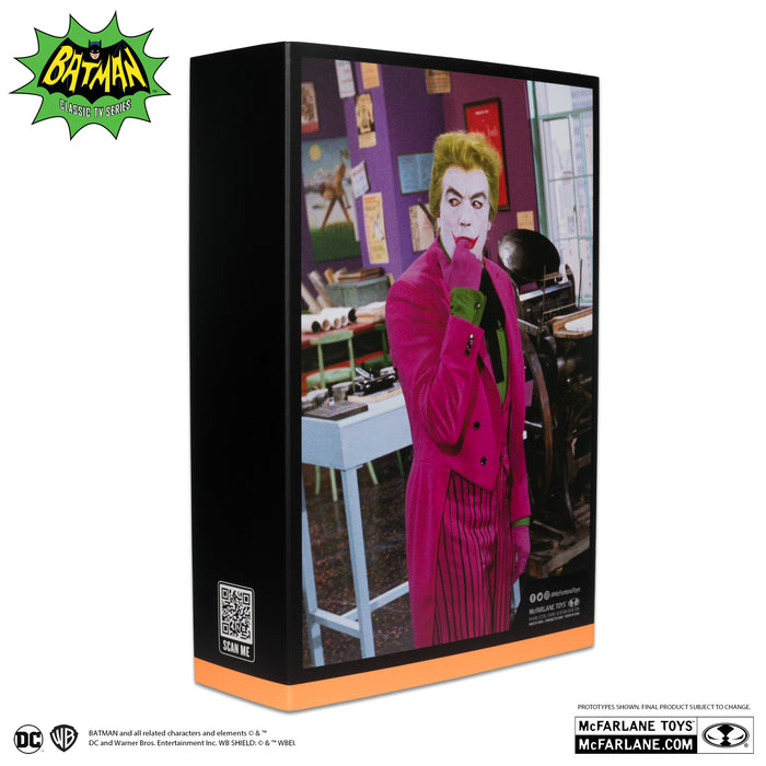 DC Multiverse Exclusive Gold Label Batman: Classic TV Series Joker (Black Light Edition)