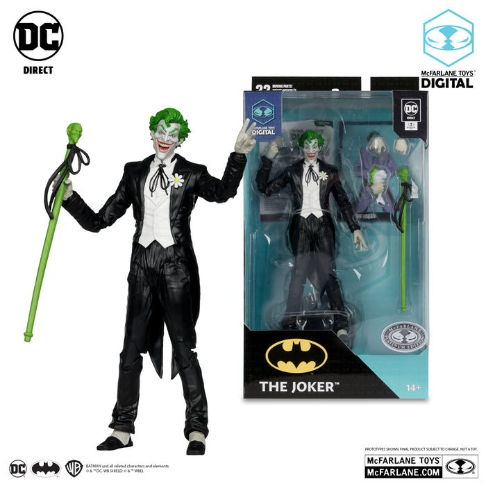 DC Direct Platinum Label The Joker (Silver Age) with McFarlane Toys Digital Collectible