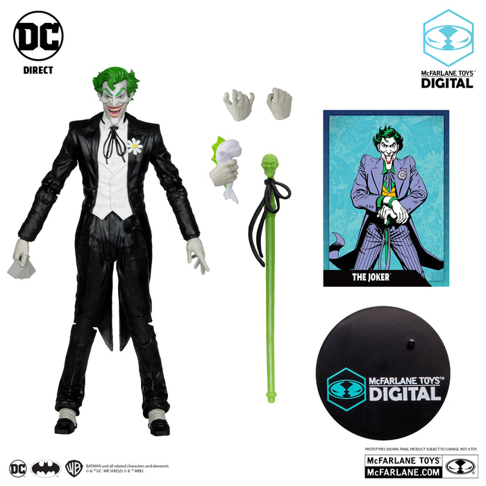 DC Direct Platinum Label The Joker (Silver Age) with McFarlane Toys Digital Collectible