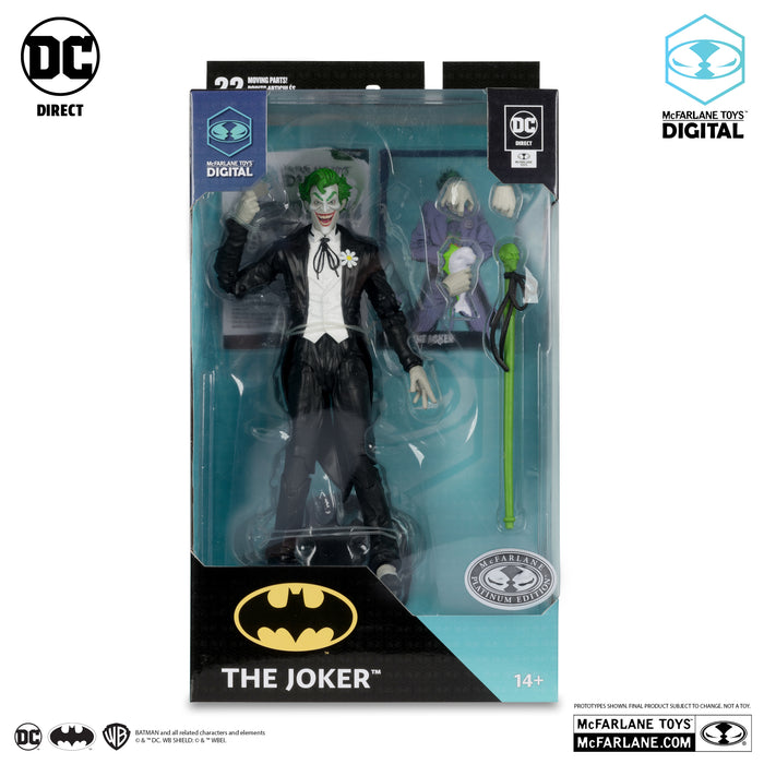 DC Direct Platinum Label The Joker (Silver Age) with McFarlane Toys Digital Collectible