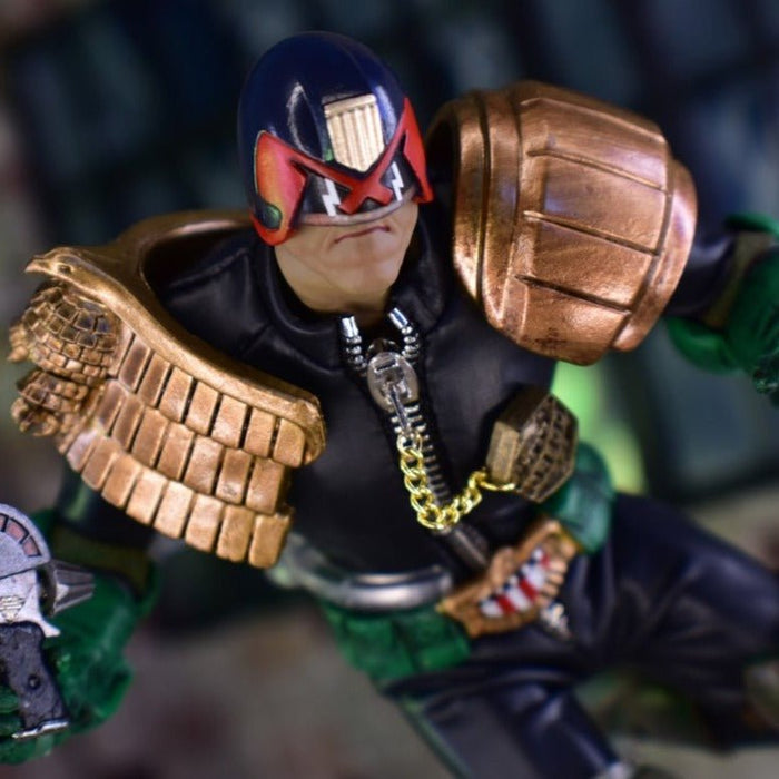 2000 AD Exquisite Super Series Cursed Earth Judge Dredd (SDCC 2024 PX Previews Exclusive)