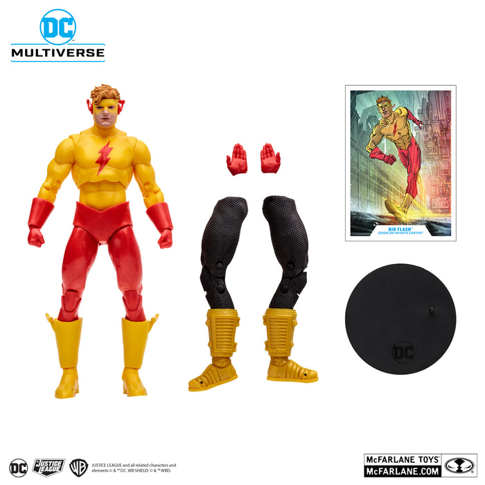 DC Multiverse Exclusive Gold Label Kid Flash (Crisis on Infinite Earths)