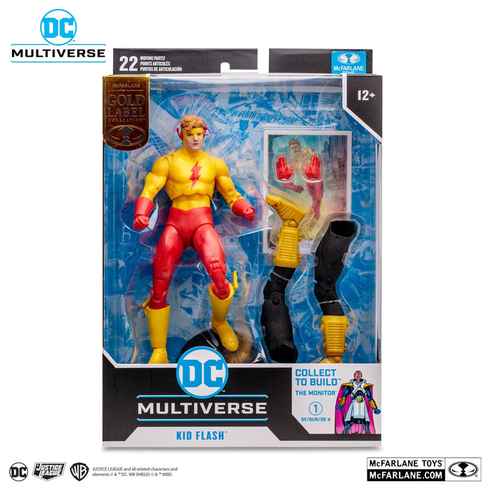 DC Multiverse Exclusive Gold Label Kid Flash (Crisis on Infinite Earths)