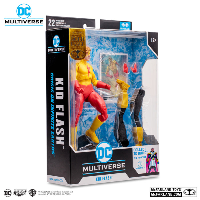 DC Multiverse Exclusive Gold Label Kid Flash (Crisis on Infinite Earths)