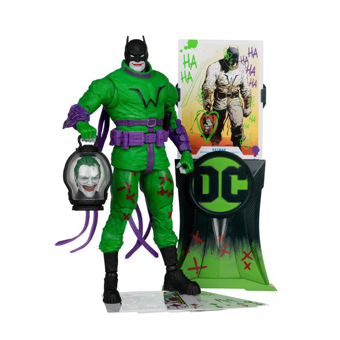 DC Multiverse Exclusive Gold Label Jokerized Batman (Last Knight on Earth)