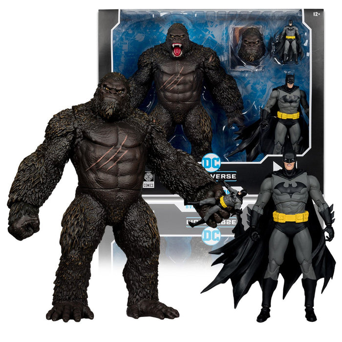 DC Multiverse Batman vs Kong 2-Pack