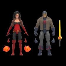 Marvel Legends Exclusive Black Knight and Sersi