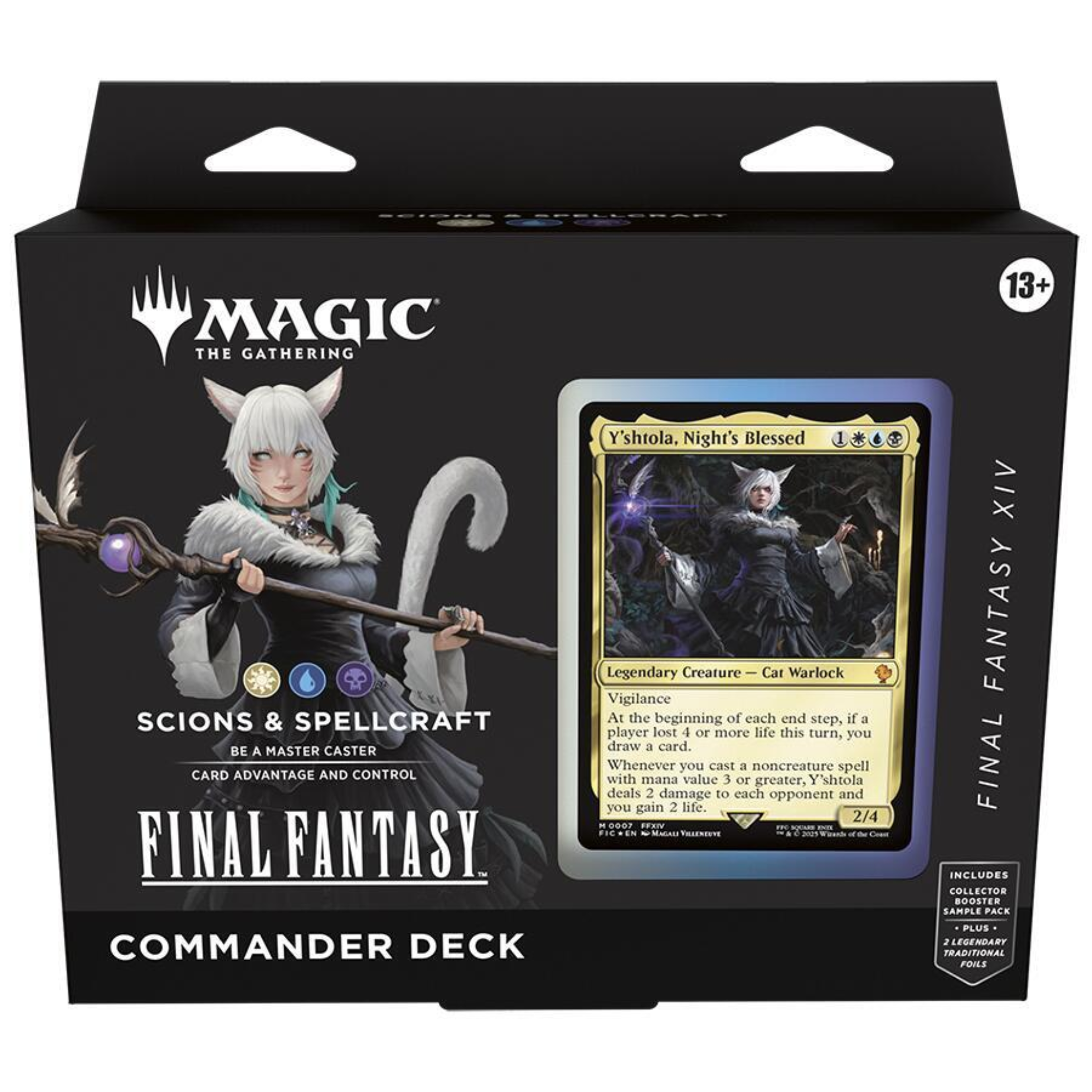 Magic: The Gathering - Universes Beyond: Final Fantasy - Final Fantasy XIV Scions & Spellcraft Commander Deck - Trading