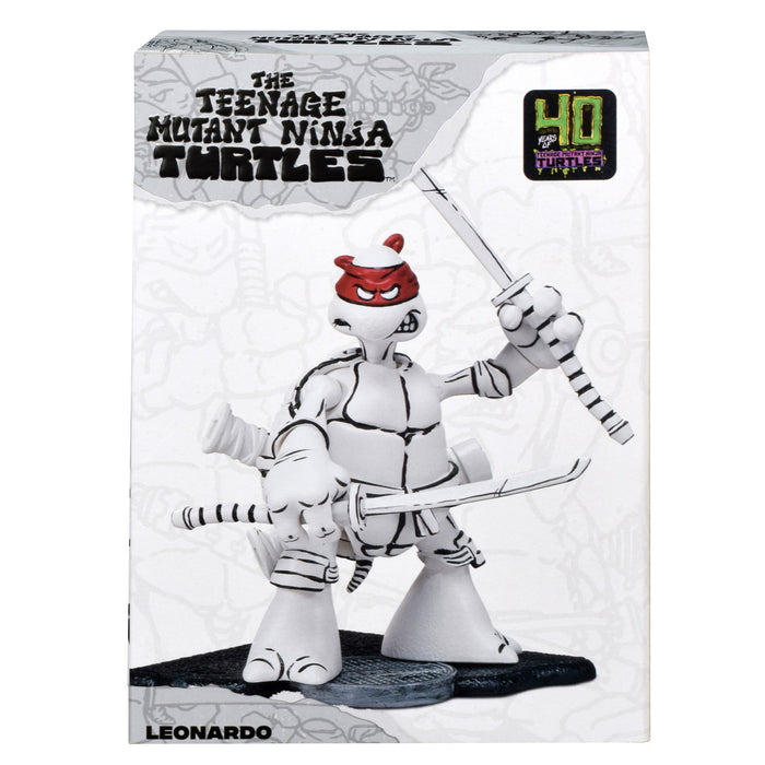 Teenage Mutant Ninja Turtles 40th Anniversary Black & White Original Sketch Leonardo (PX Previews Exclusive)