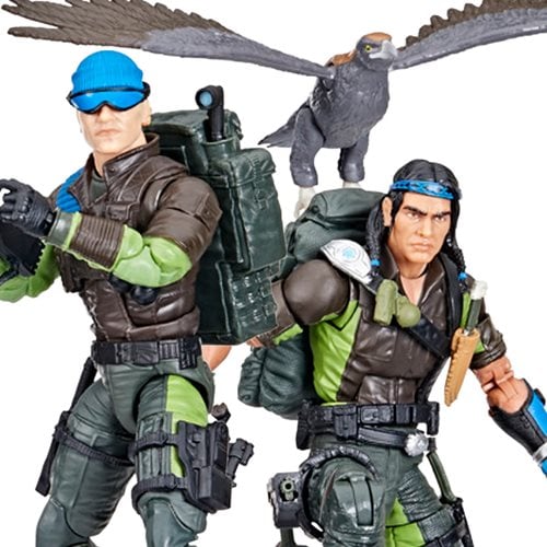 GI Joe Classified #129 Exclusive Mad Marauders Low-Light, Spirit, & Niyol 2-Pack