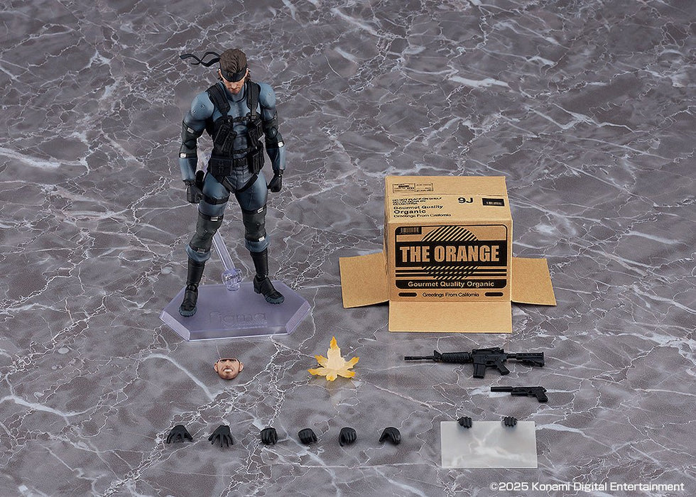 Metal Gear Solid 2: Sons of Liberty figma #645 Solid Snake (MGS2 Version Updated Edition)