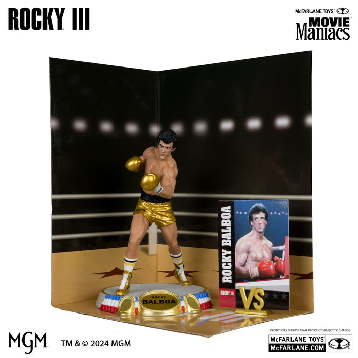 McFarlane Movie Maniacs Rocky Balboa (Rocky III Version)